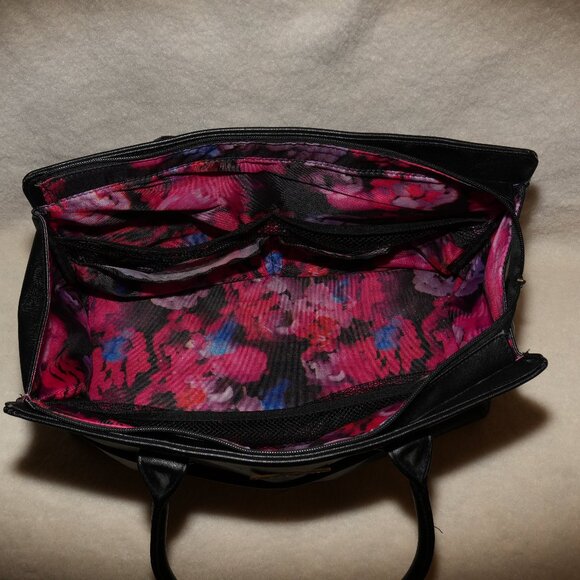 Mary Kay Handbags - Mary Kay Large Black Purse Makeup Organizer Consultant Tote Product Carrier